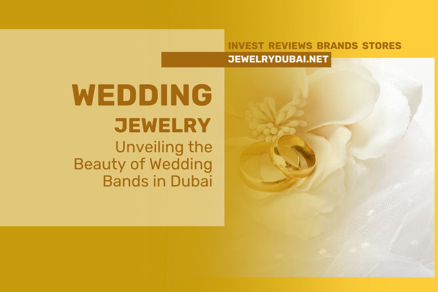 Unveiling the Beauty of Wedding Bands in Dubai